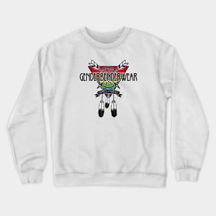 GenderBenderWear Dreamcatcher Logo - "Express Yourself" Crewneck Sweatshirt